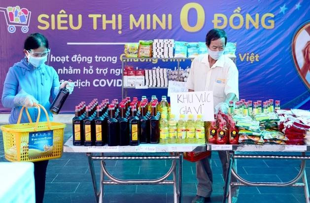 Mô hình "Siêu thị 0 đồng" đã được áp dụng tại một số địa phương