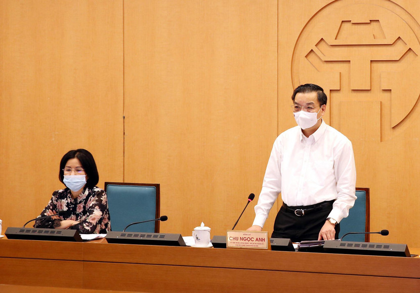 Chủ tịch UBND TP Chu Ngọc Anh kết luận phiên họp Chủ tịch UBND TP Chu Ngọc Anh kết luận phiên họp