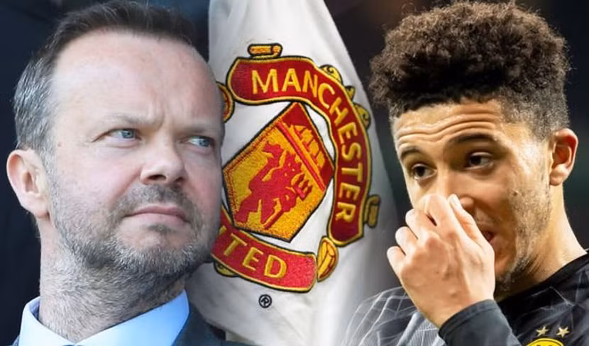 M.U tạm 'buông' Jadon Sancho
