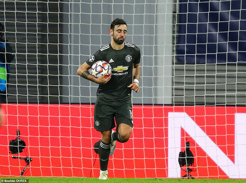 Bruno Fernandes gỡ 1-3 cho M.U Bruno Fernandes gỡ 1-3 cho M.U