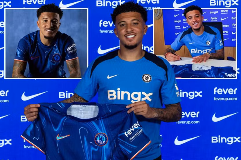 Sancho chính thức gia nhập Chelsea