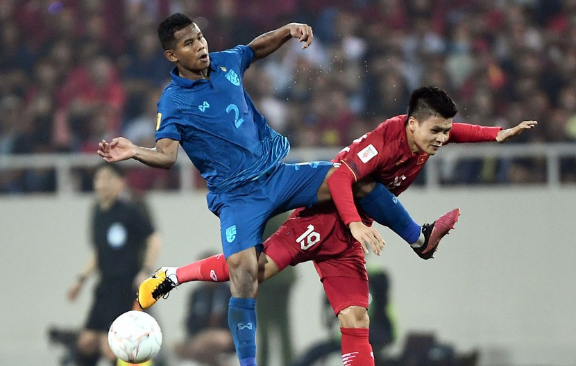 ĐT Việt Nam (phải) cần thắng Thái Lan