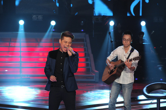 Bị loại ở The Voice, Thái Trinh, Trần Nghĩa "càn quét" Bài hát Việt ảnh 2