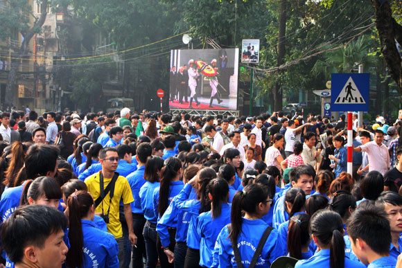 Những người cuối cùng được vào viếng Đại tướng Võ Nguyên Giáp ảnh 30