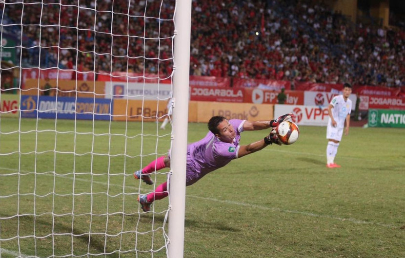 Filip Nguyễn mang lại cảm giác an tâm cho các CĐV Công an Hà Nội