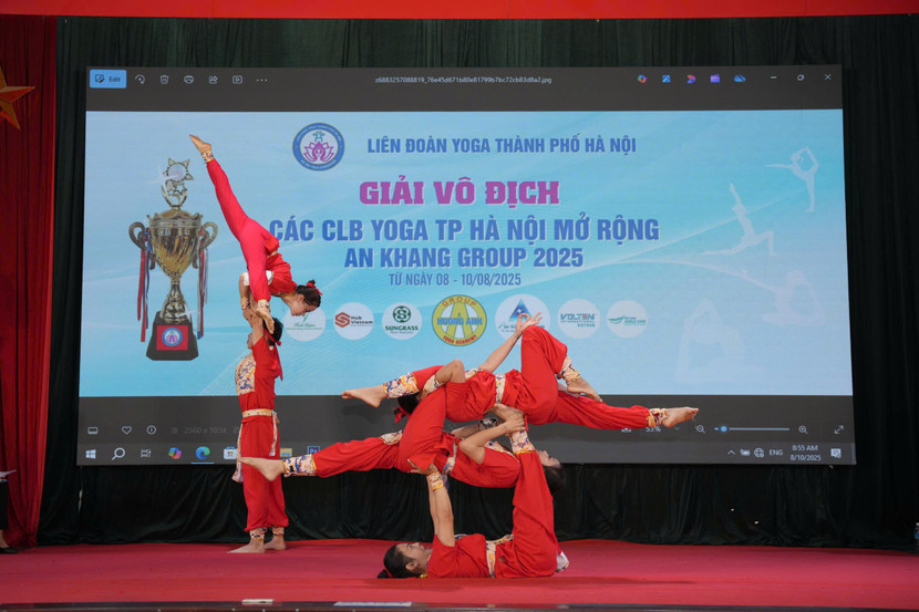 Một phần thi tập thể có độ khó cao tại giải Một phần thi tập thể có độ khó cao tại giải