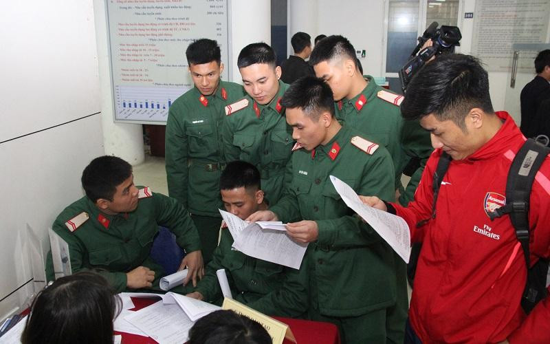 Bộ đội xuất ngũ được các doanh nghiệp đánh giá cao về tính kỷ luật, nề nếp