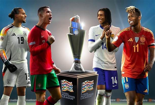 Đức, Bồ Đào Nha, Pháp và Tây Ban Nha vào bán kết Nations League