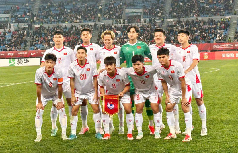 Đội hình ra sân U22 Việt Nam vs U22 Trung Quốc Đội hình ra sân U22 Việt Nam vs U22 Trung Quốc