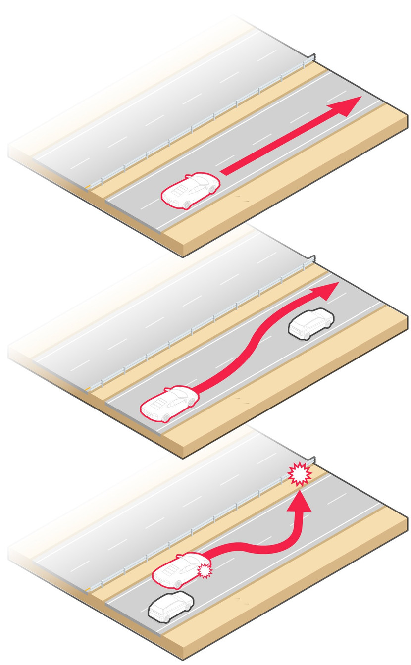 Cảnh sát sẽ sớm công bố nguyên nhân chiếc Lamborghini Huracan Evo Spyder của Jota mất lái và bốc cháy trên đường cao tốc A-52 (Ảnh đồ họa: Mail Sport)