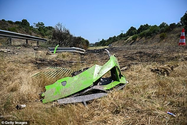 Hiện trường vụ tai nạn thảm khốc khiến Jota ra đi mãi mãi