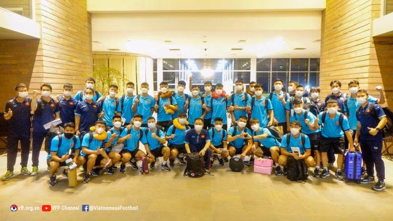U23 Việt Nam đã có mặt ở Campuchia chuẩn bị cho giải U23 Đông Nam Á 2022 (Ảnh: VFF) U23 Việt Nam đã có mặt ở Campuchia chuẩn bị cho giải U23 Đông Nam Á 2022 (Ảnh: VFF)