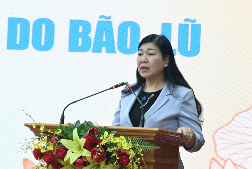 Bà Nguyễn Lan Hương, Chủ tịch Ủy ban Mặt trận Tổ quốc Việt Nam thành phố Hà Nội