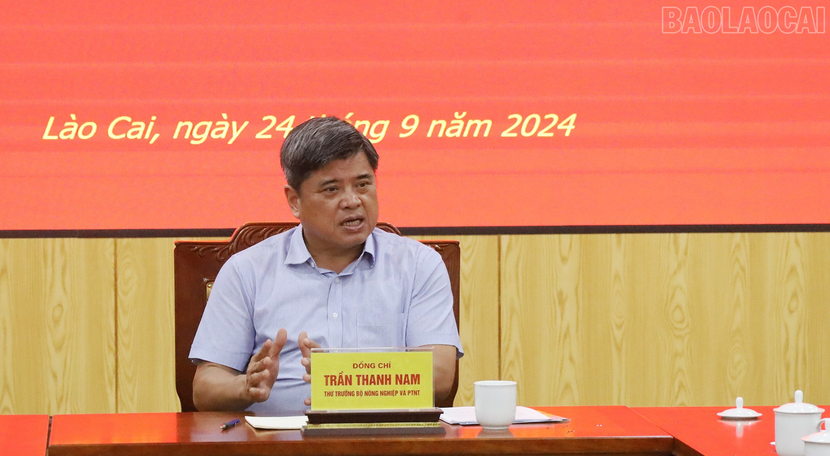 Thứ trưởng Bộ NN&PTNT Trần Thanh Nam Thứ trưởng Bộ NN&PTNT Trần Thanh Nam