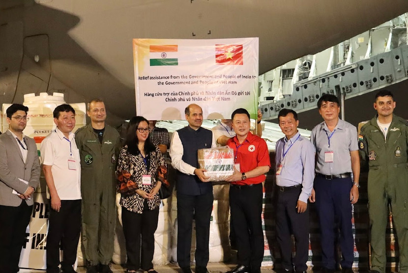 Việt Nam trân trọng và cảm ơn sự cứu trợ của Chính phủ Ấn Độ