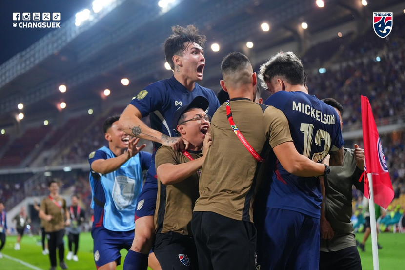 Thái Lan vào chung kết gặp Việt Nam (Ảnh: Changsuek)