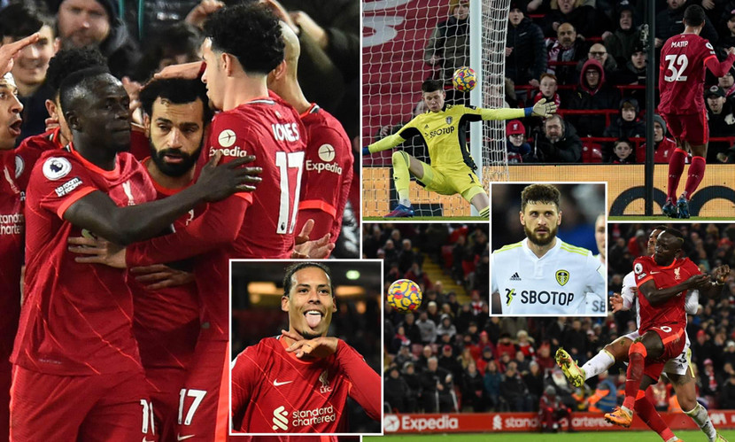 &apos;Nghiền nát&apos; Leeds, Liverpool phả hơi nóng vào gáy Man City