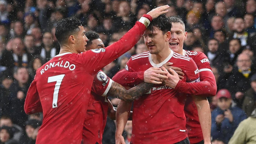 Cú đánh đầu mở tỉ số của Maguire giúp MU cũng kết thúc cơn khát ghi bàn từ những tình huống phạt góc sau 139 lần thực hiện