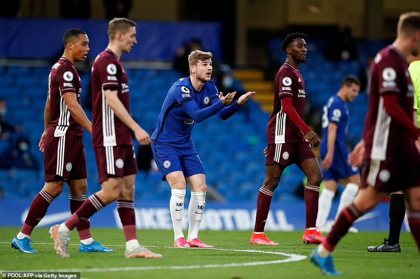 Timo Werner thực sự đen đủi trong việc ghi bàn Timo Werner thực sự đen đủi trong việc ghi bàn