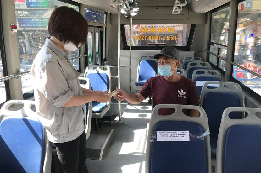 Do ảnh hưởng của dịch bệnh, xe buýt phải giảm 50% tần suất hoạt động Do ảnh hưởng của dịch bệnh, xe buýt phải giảm 50% tần suất hoạt động