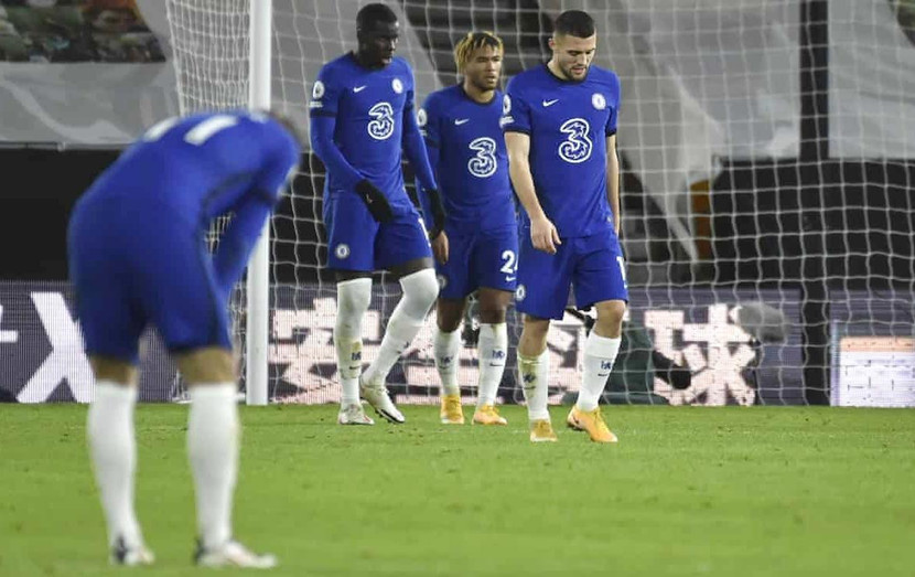 Chelsea lần đầu để thua hai trận liên tiếp mùa này Chelsea lần đầu để thua hai trận liên tiếp mùa này