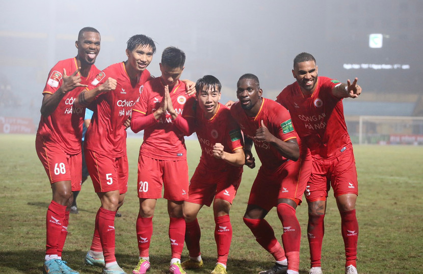 CLB Công an Hà Nội gây ấn tượng mạnh ở vòng 1 V-League 2023