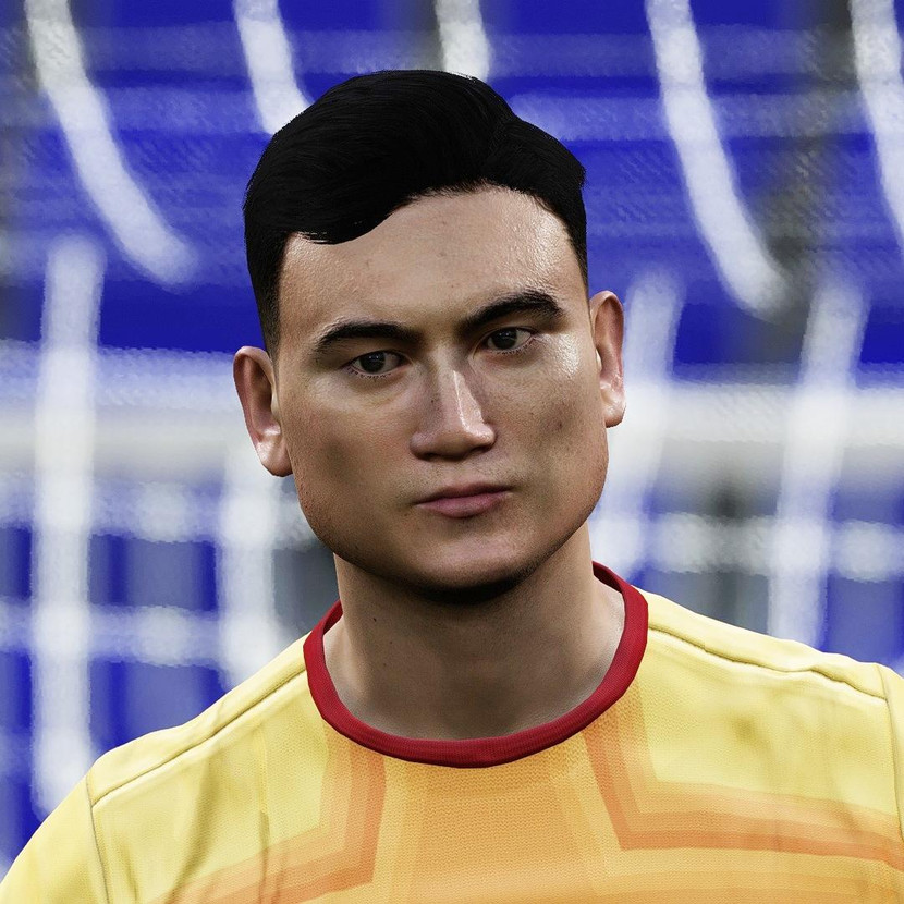 Gương mặt thủ môn Đặng Văn Lâm trong PES 2022