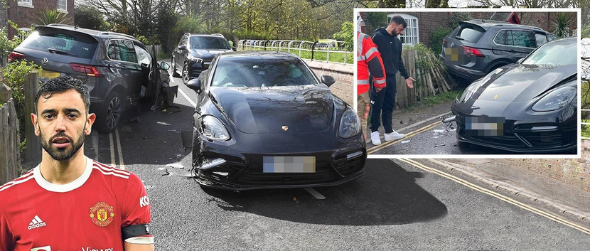 Bruno Fernandes gặp tai nạn trên đường đến sân tập MU nhưng không nguy hiểm đến tính mạng Bruno Fernandes gặp tai nạn trên đường đến sân tập MU nhưng không nguy hiểm đến tính mạng
