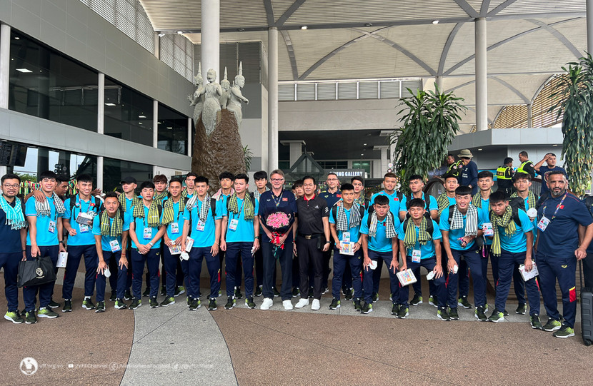 U22 Việt Nam sẵn sàng chinh phục thách thức ở SEA Games 32 (Ảnh: VFF) U22 Việt Nam sẵn sàng chinh phục thách thức ở SEA Games 32 (Ảnh: VFF)