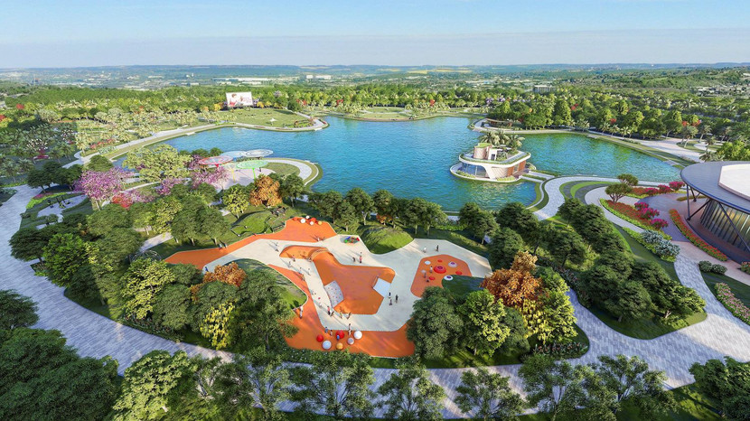 Dự án The Matrix One nằm đối diện công viên 14ha xanh mát Dự án The Matrix One nằm đối diện công viên 14ha xanh mát