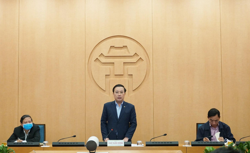 Phó Chủ tịch UBND TP Chử Xuân Dũng phát biểu chỉ đạo tại phiên họp Phó Chủ tịch UBND TP Chử Xuân Dũng phát biểu chỉ đạo tại phiên họp