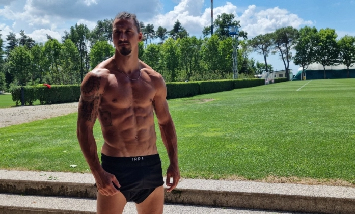 Cơ thể đẹp ngỡ ngàng của Ibra ở tuổi 41