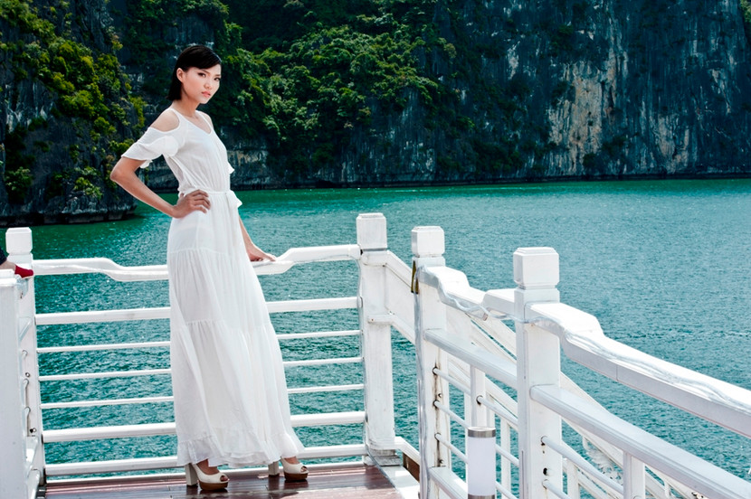 Thí sinh Next top khoe dáng trên du thuyền sang trọng ảnh 3