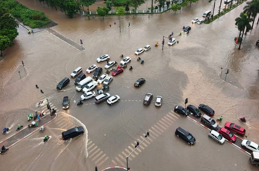 Nhiều điểm các phương tiện ùn ứ