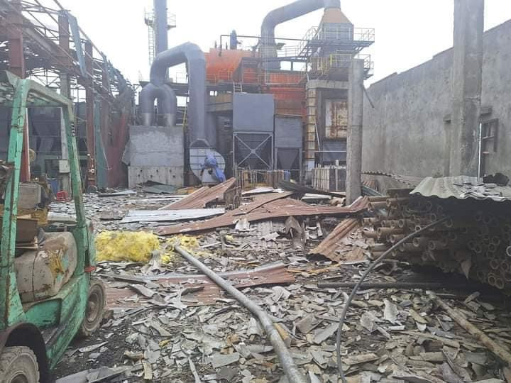 Hiện trường vụ nổ