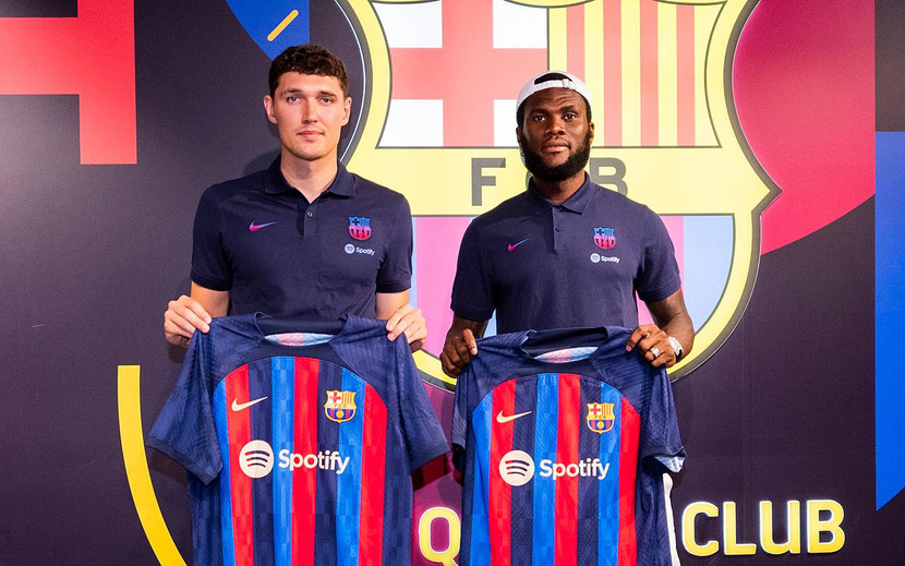 Christensen và Kessie có thể ra đi ngay lập tức sau khi gia nhập Barca vào tháng trước
