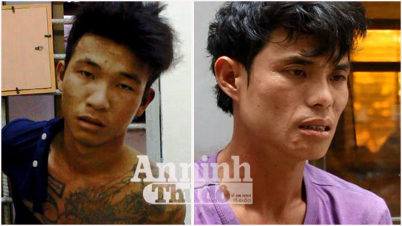 Hai thanh niên giấu hàng trăm viên ma túy đá trong người ảnh 1