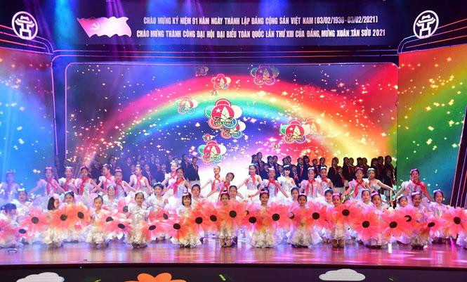 Chương trình nghệ thuật đặc biệt “Đảng cho ta mùa xuân” sẽ diễn ra vào lúc 20h ngày 3-2-2021 Chương trình nghệ thuật đặc biệt “Đảng cho ta mùa xuân” sẽ diễn ra vào lúc 20h ngày 3-2-2021