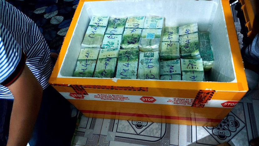 Thùng quà chứa ma tuý bị phát hiện thu giữ