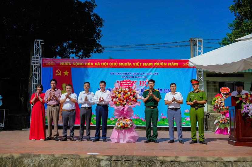 Phong trào toàn dân bảo vệ ANTQ ở Phú Cát đã phát huy được sức mạnh tổng hợp của cả hệ thống chính trị