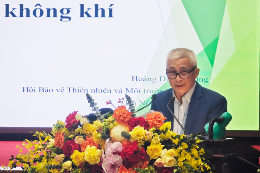 TS Hoàng Dương Tùng, Hội Bảo vệ Thiên nhiên và Môi trường Việt Nam đề xuất nhiều giải pháp cụ thể để giải quyết ô nhiễm không khí