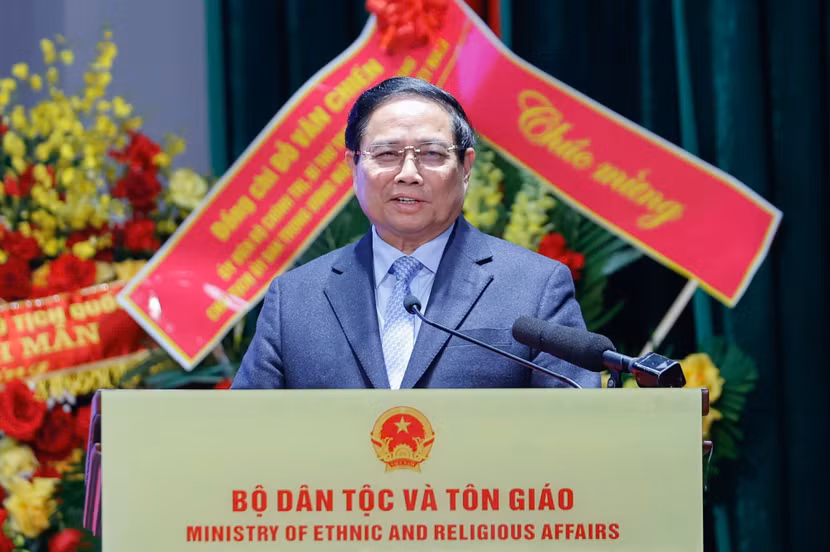 Thủ tướng Chính phủ phát biểu chỉ đạo tại buổi lễ