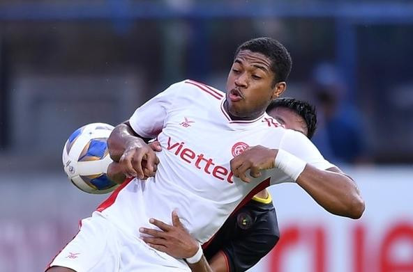 Caique là người ghi bàn duy nhất cho Viettel trước Kaya FC Caique là người ghi bàn duy nhất cho Viettel trước Kaya FC