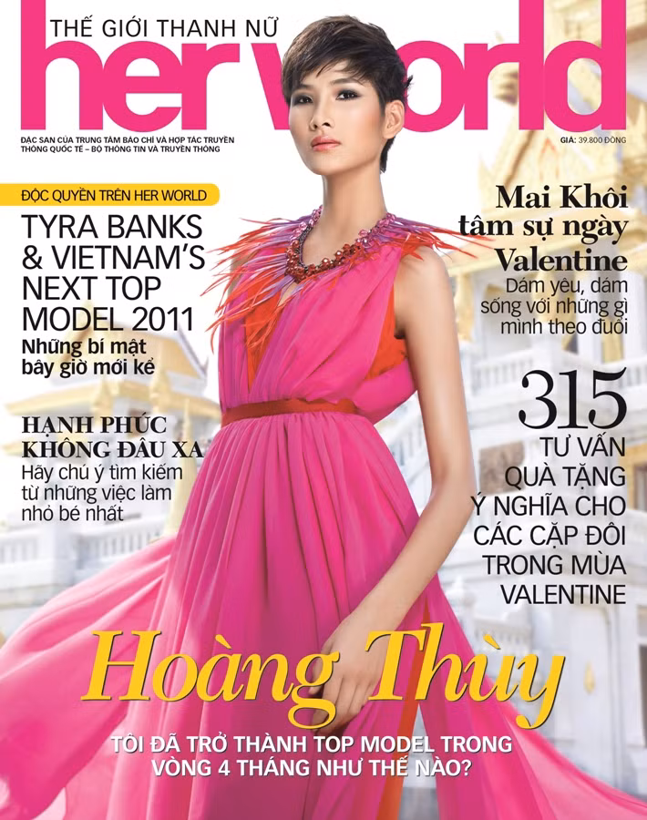 Hoàng Thùy là gương mặt được nhiều người hâm mộ đặt niềm tin