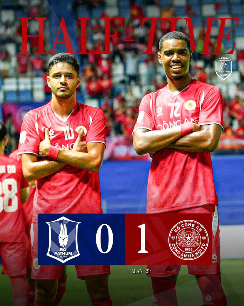 CLB Công an Hà Nội có hiệp 1 thành công