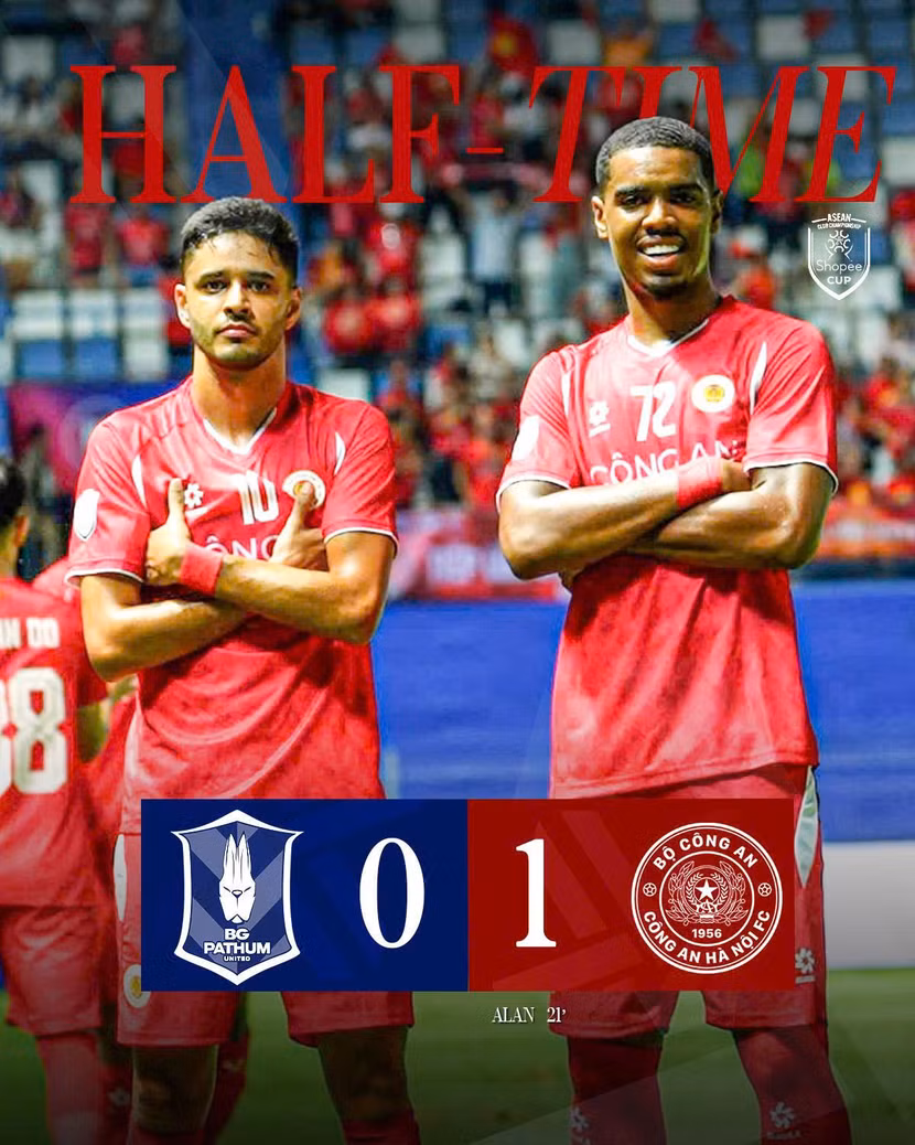 CLB Công an Hà Nội có hiệp 1 thành công