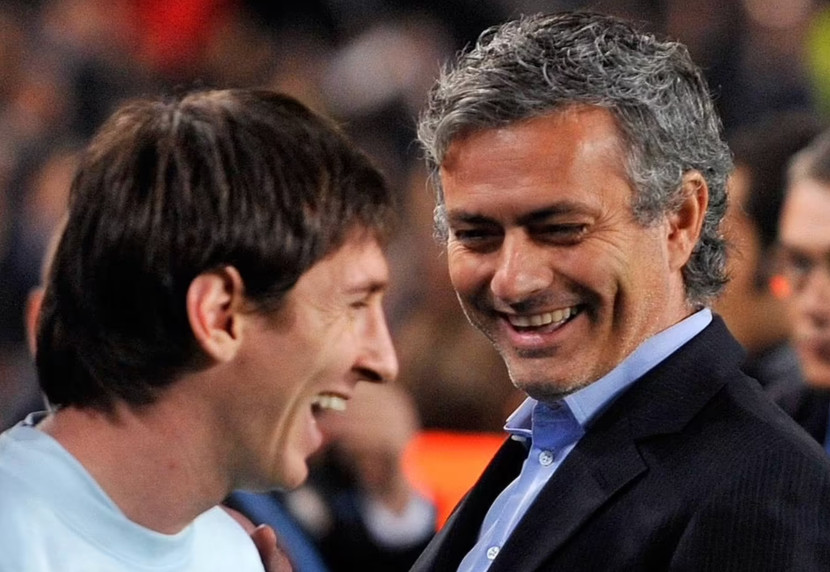 Messi là động lực tiến bộ của HLV Mourinho