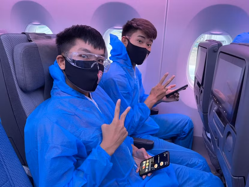 Các cầu thủ Viettel lên đường sang Thái Lan dự AFC Champions League