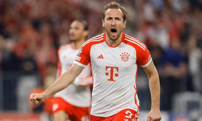 Kane ghi bàn những Bayern không thắng