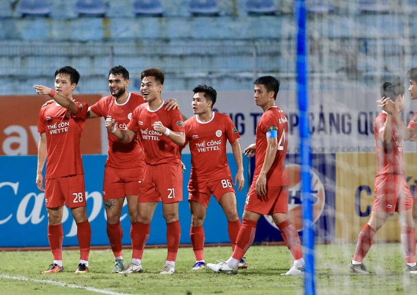 Thể Công Viettel có 3 điểm ở derby Thủ đô